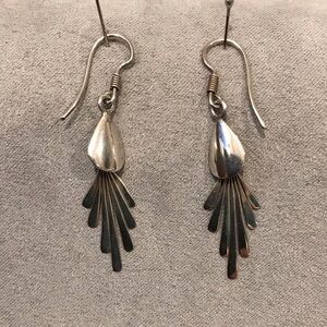 Elegant Silver Dangle Earrings